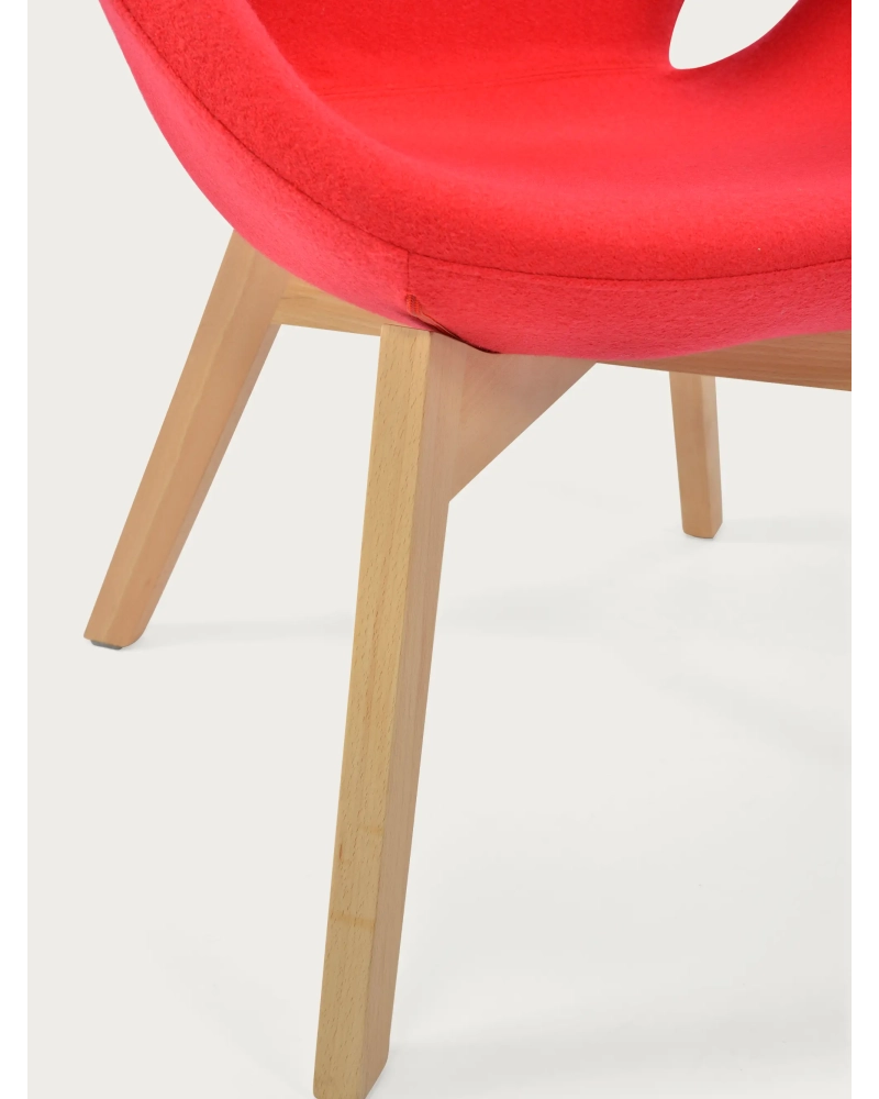 Scandinavian design armchair - Swart NEST DREAM - 4