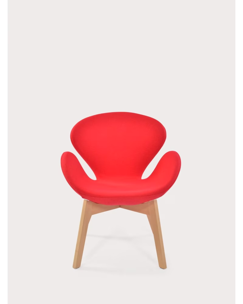 Nordic design Sessel mit Eschenholzgestell - Swart NEST DREAM - 2