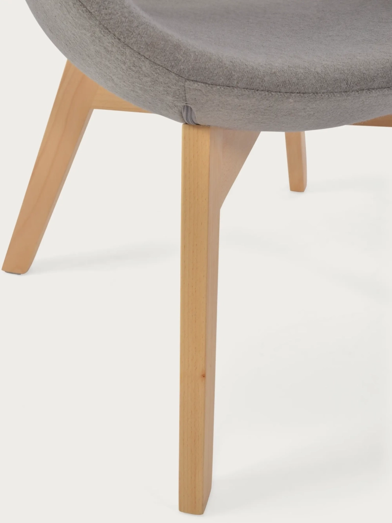 Nordic design karosszék kőrisfa alappal - Swart NEST DREAM - 20