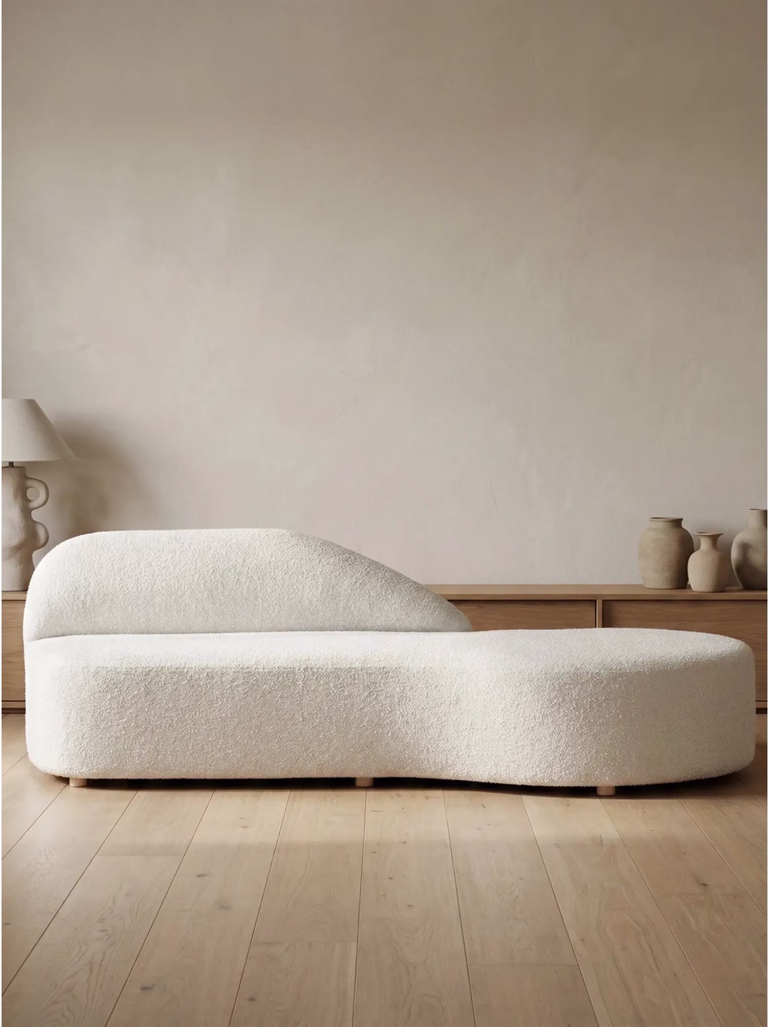 Designer-Sofa aus Bouclé-Stoff - Mozart NEST DREAM - 1