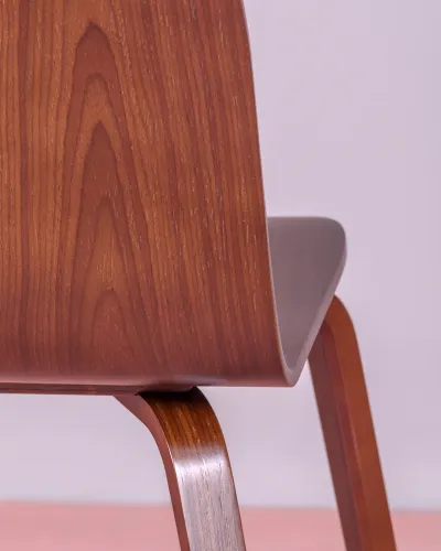 Nordic Hut Chair in Walnut Wood | Free Shipping | Nest Dream