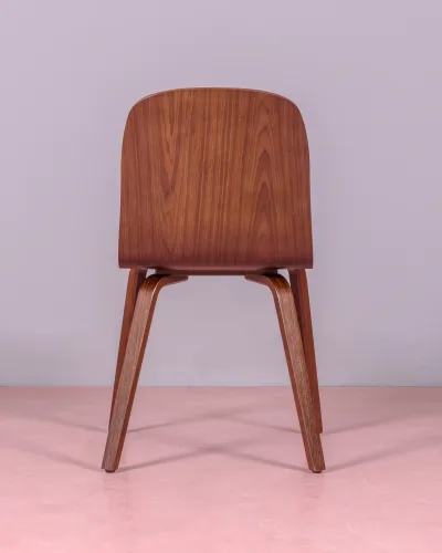 Nordic Hut Chair in Walnut Wood | Free Shipping | Nest Dream