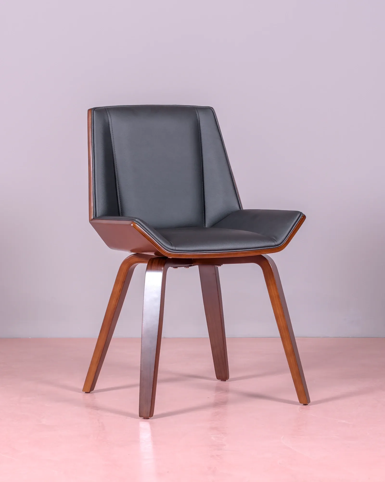 Nordic designer chair in dark wood | Free Shipping | Nest Dream