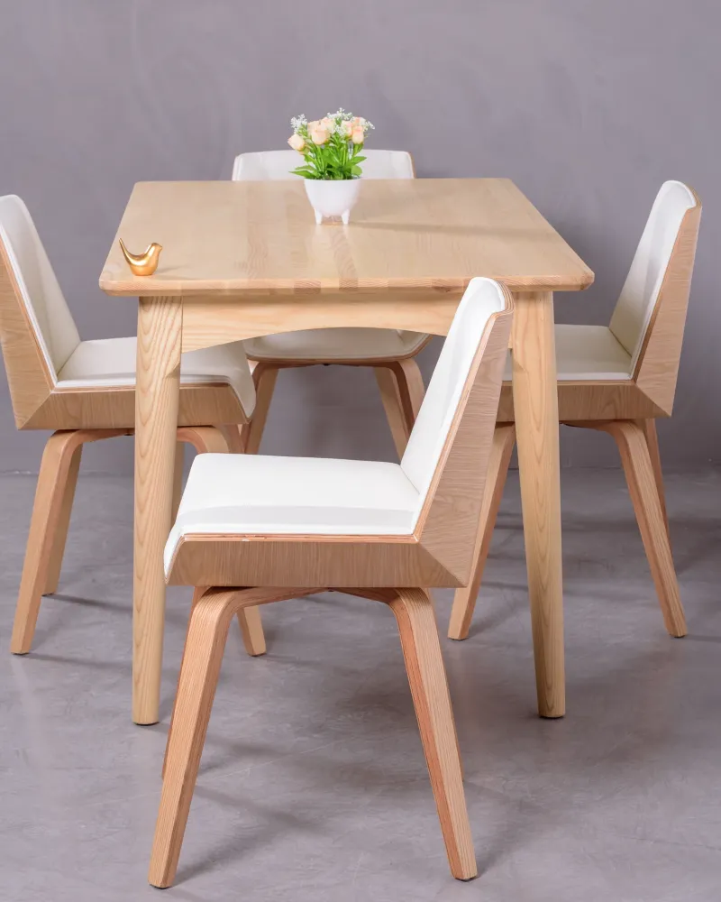 Light maple wood chair with cushion | Free return - Nest Dream