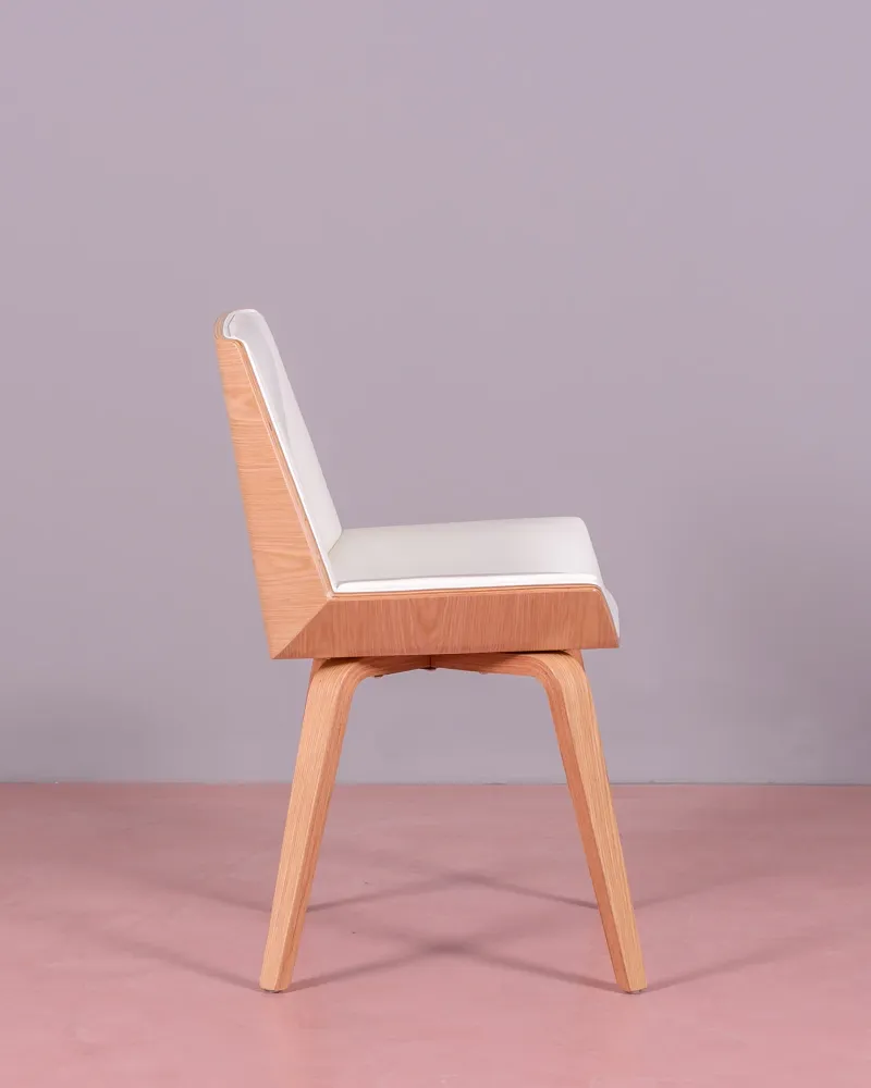 Silla de madera de arce clara con cojín | Devolución gratuita - Nest Dream