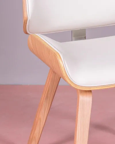 Light wood chair with cushion | Try it for 60 days - Nest Dream