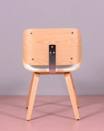 Light wood chair with cushion | Try it for 60 days - Nest Dream