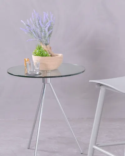 Designer side table in tempered glass | Side tables | Nest Dream