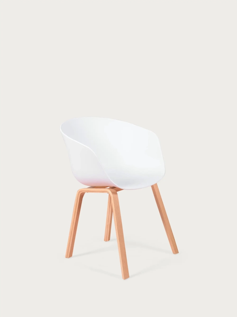 Daxer Nordic Sedia da pranzo | Comfort e legno di faggio massiccio