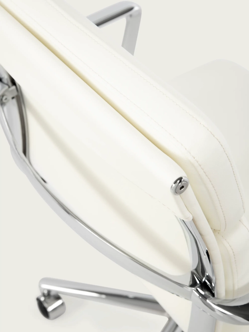 Silla de escritorio premium Task | Piel italiana y diseño ergonómico