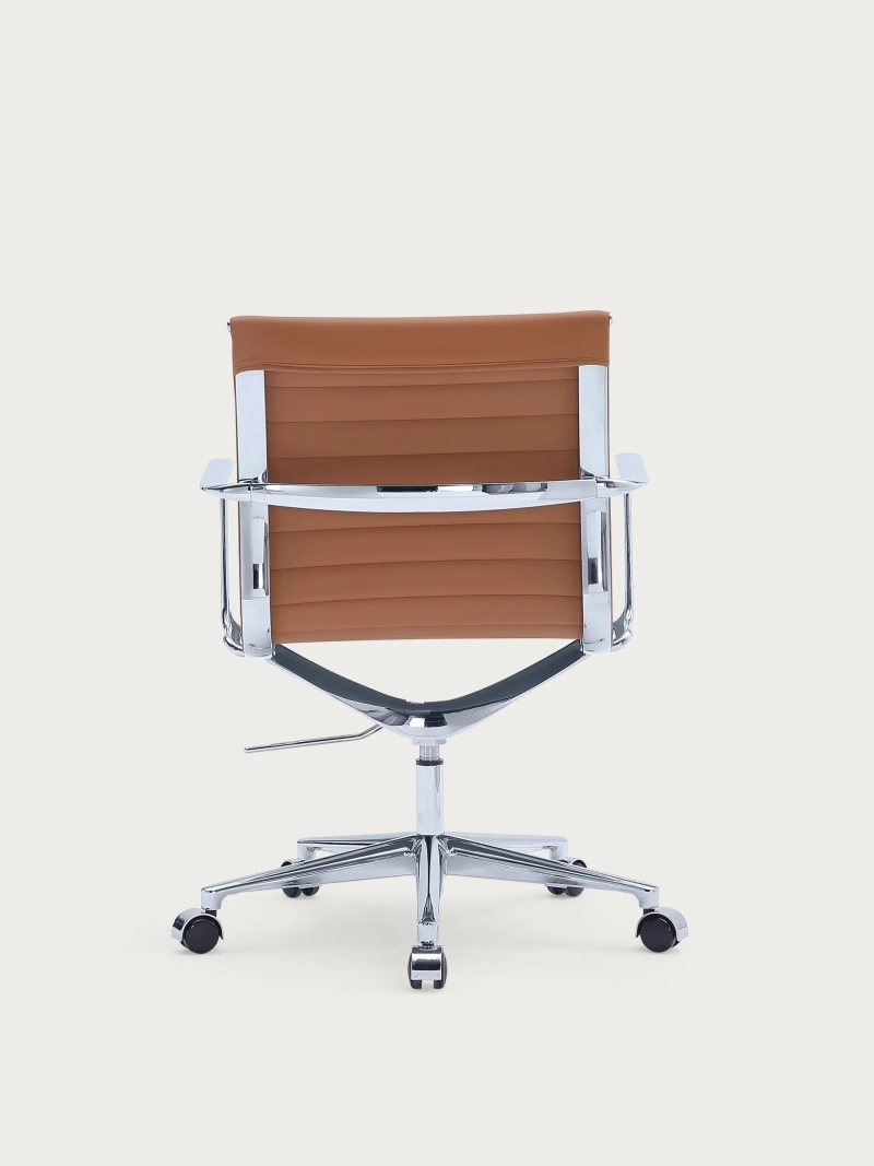 Silla de oficina ergonómica de cuero Lowback - Task