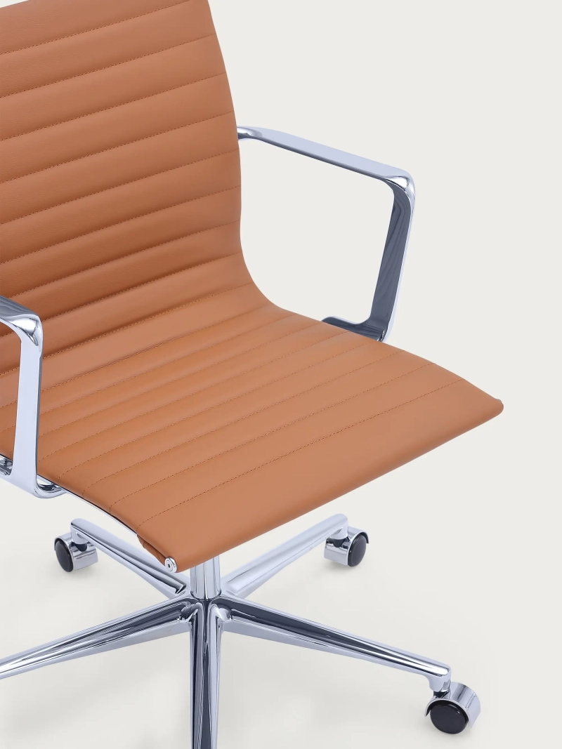 Executive Ergonomic Leather Office Chair Lowback - Task
