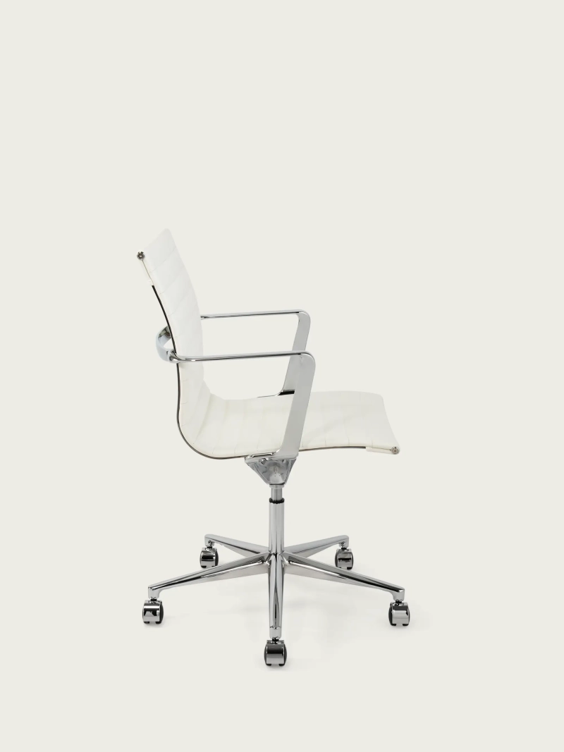Scaun de birou executiv ergonomic din piele Lowback - Task