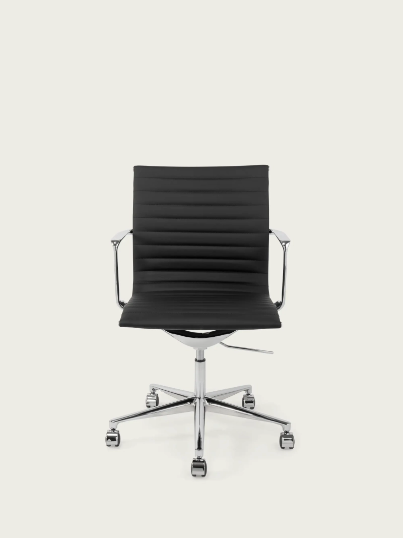 Izvršni ergonomski usnjeni pisarniški stol Lowback - Task
