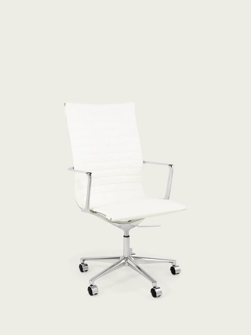 Silla de oficina ejecutiva ergonómica Premium Leather Highback - Task