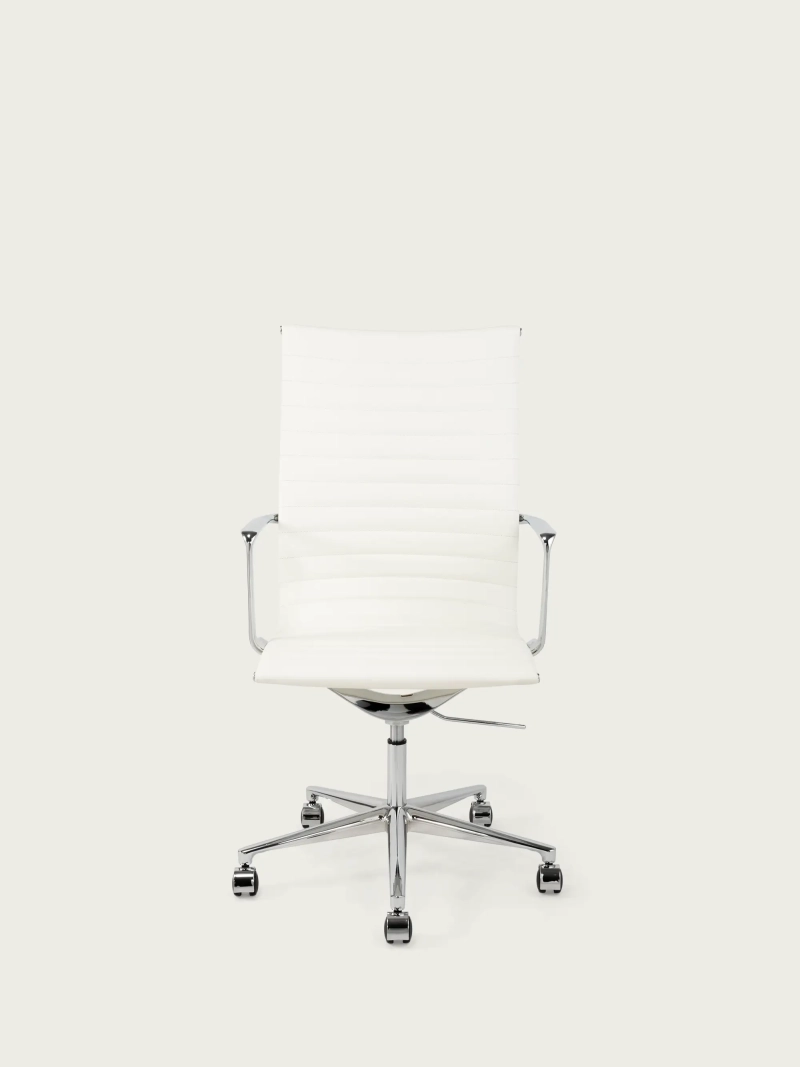 Fauteuil de bureau ergonomique en cuir Premium Highback - Task