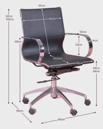 Cadeira de escritório econômica de design | Móveis Design | Entrega grátis