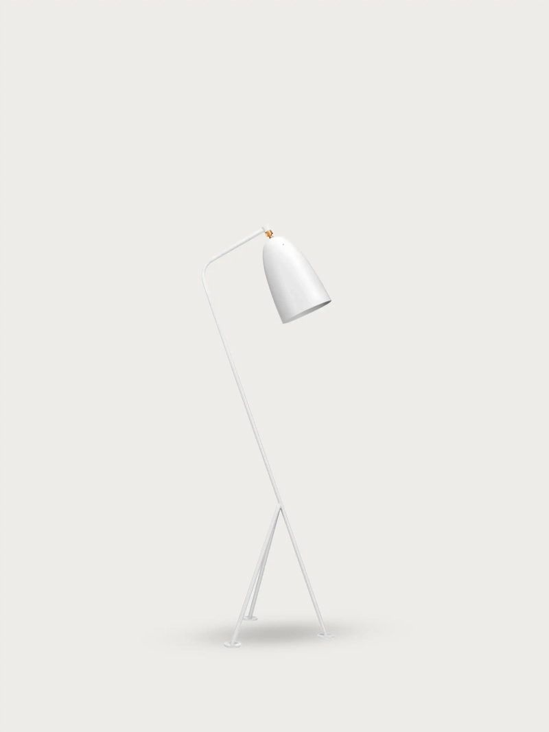 Grasslamp gulvlampe 130 cm i kulstofstål