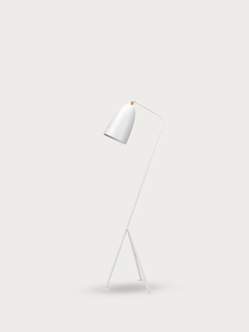 Grasslamp gulvlampe 130 cm i kulstofstål
