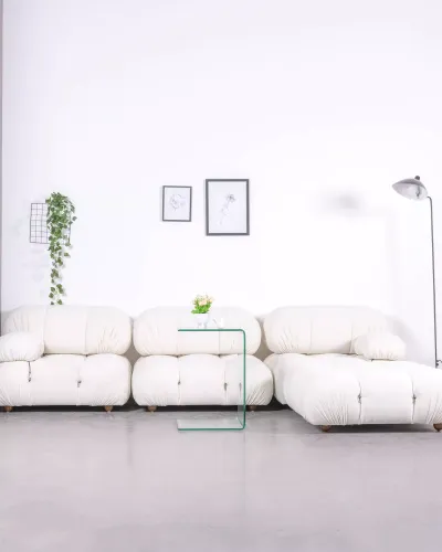 Center backrest modular sofa | Laurel Collection | Free shipping