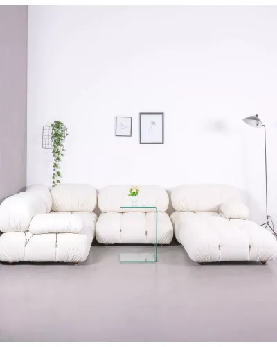 Center backrest modular sofa | Laurel Collection | Free shipping