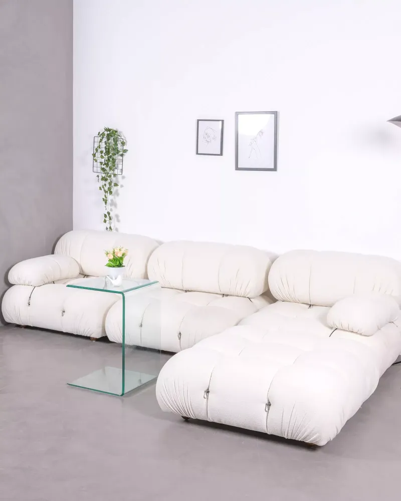 Center backrest modular sofa | Laurel Collection | Free shipping