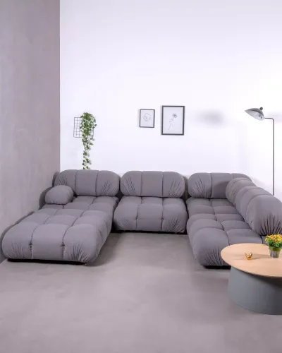 Center backrest modular sofa | Laurel Collection | Free shipping