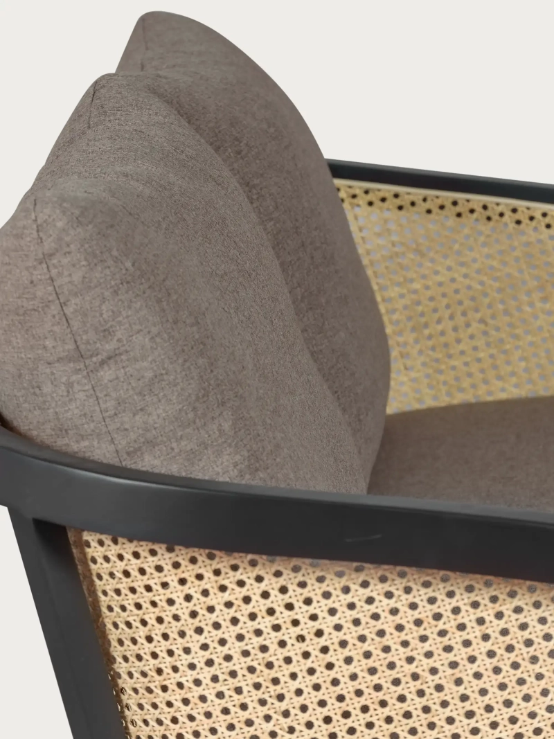 Sofá clásico en ratán natural con estructura de madera - Leeds NEST DREAM - 3