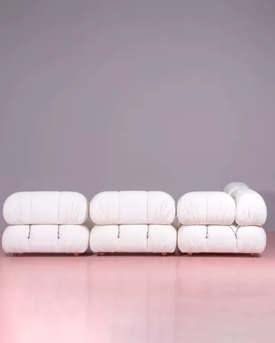 4-częściowa sofa modułowa w kształcie litery „L” | Darmowa dostawa