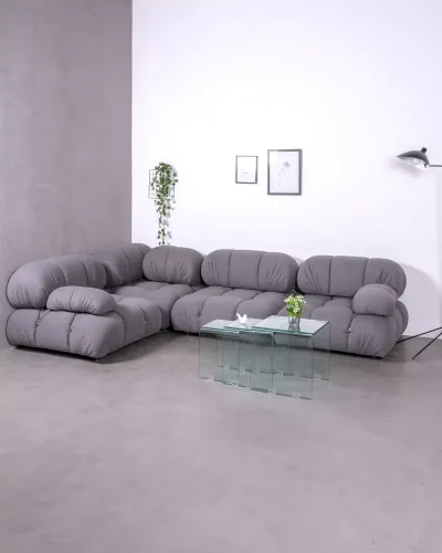 4-Piece "L" Shaped Modular Sofa | Free shipping