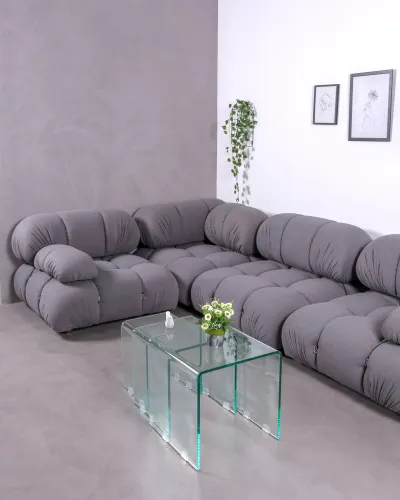 4-Piece "L" Shaped Modular Sofa | Free shipping