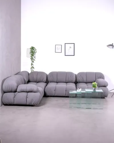 4-Piece "L" Shaped Modular Sofa | Free shipping