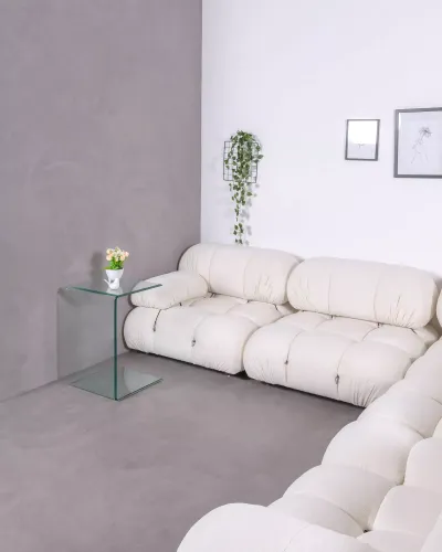 5-częściowa modułowa sofa narożna w kształcie litery „L” | Darmowa dostawa