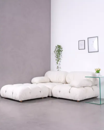 Sofa modułowa 3-częściowa z szezlongiem | Darmowa dostawa