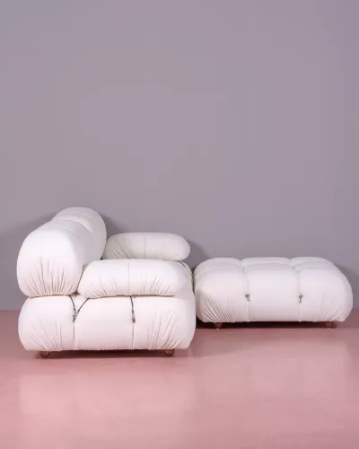 Sofá modular de 3 peças com chaise longue | Frete grátis