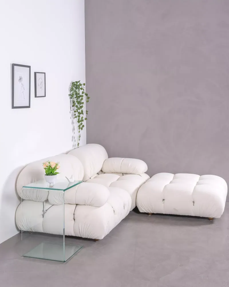 Sofa modułowa 3-częściowa z szezlongiem | Darmowa dostawa