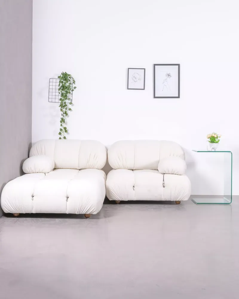 3-delige modulaire bank met chaise longue | Geen verzendkosten