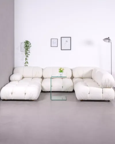 5-teiliges U-förmiges modulares Ecksofa | Nest Dream