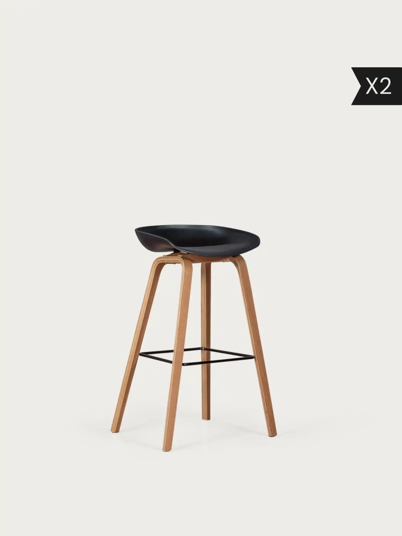2-pak Skandinavisk barstol (75 cm) Daxer x2
