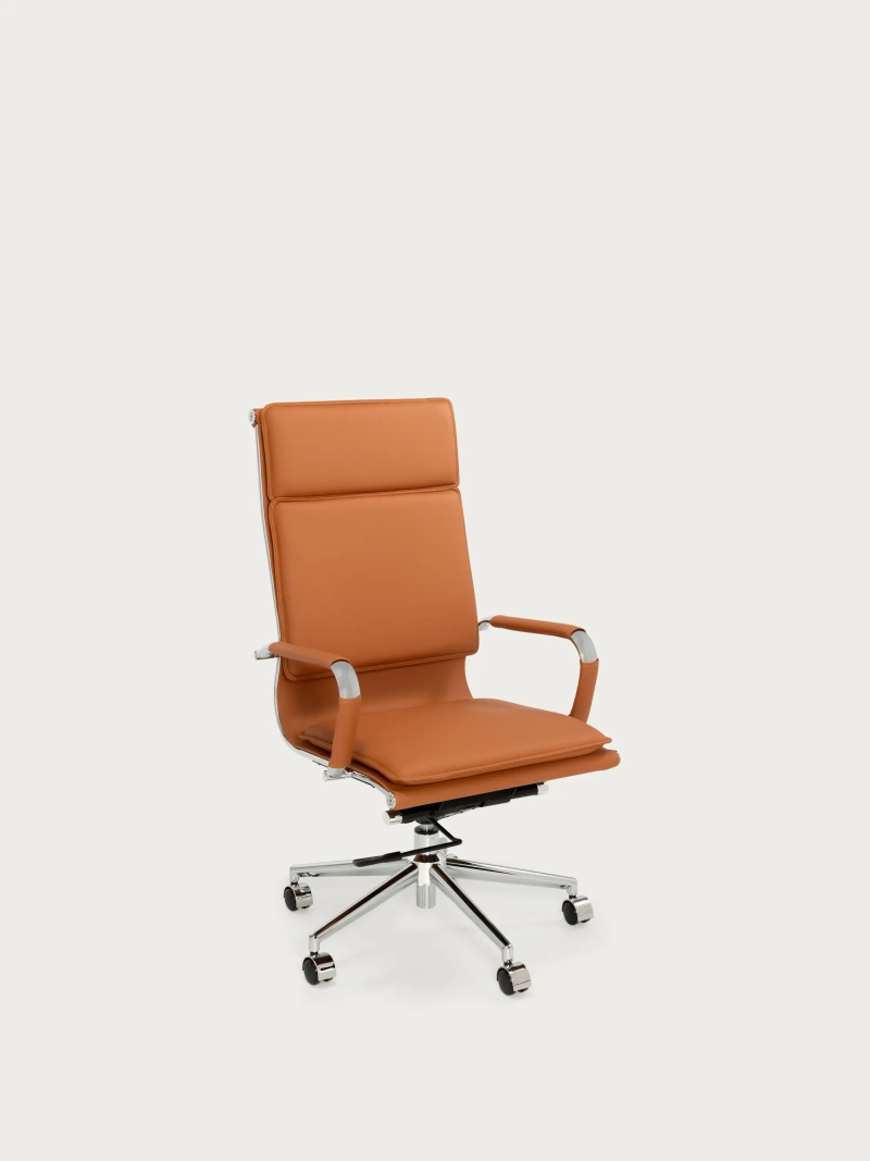 Bürostuhl „Studio“ mit hoher Rückenlehne für Arbeitszimmer und Homeoffice