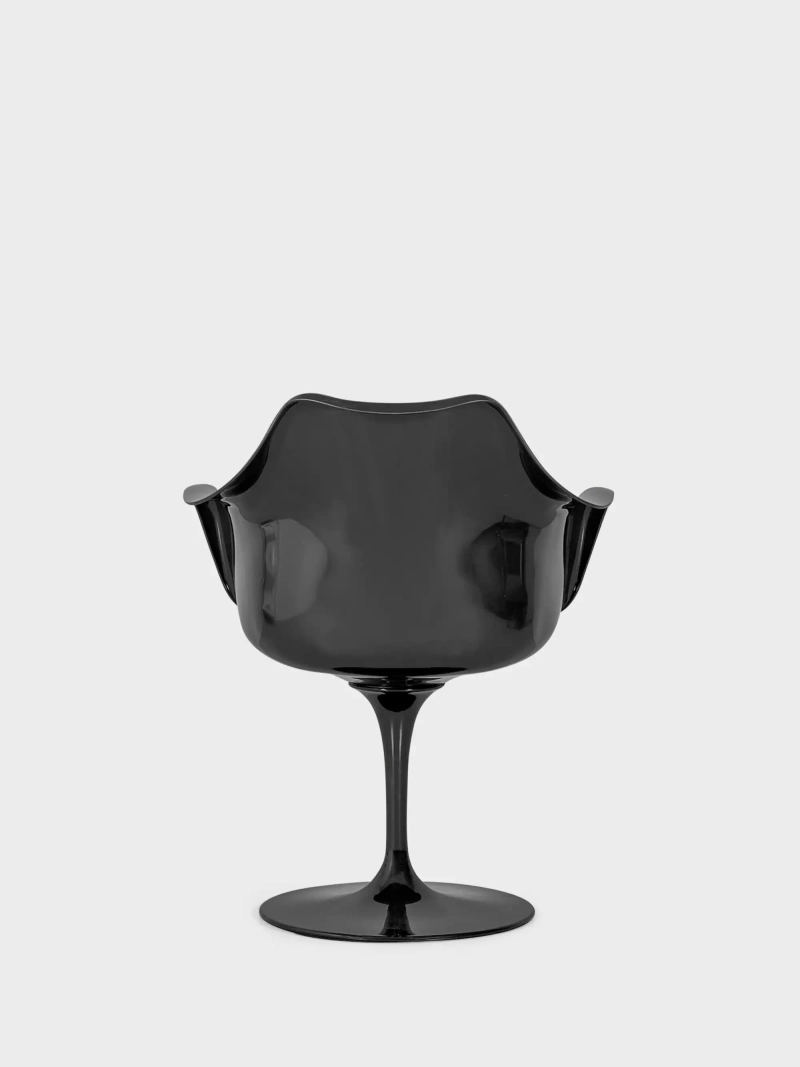 Poltrona girevole a 360° “ Tulip ” in ABS e alluminio | Lotus Arms