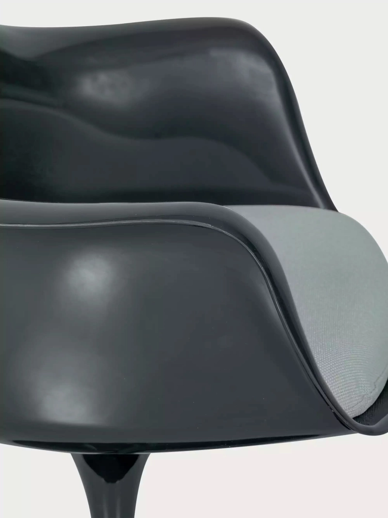 Designová otočná židle s černým rámem - Lotus Arms NEST DREAM - 25