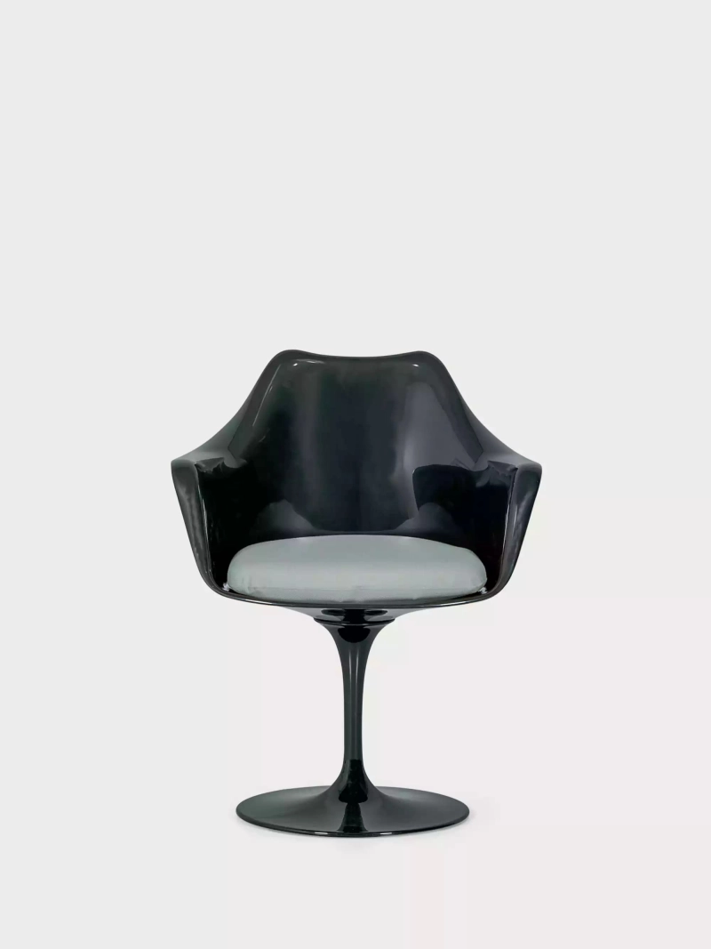 Designová otočná židle s černým rámem - Lotus Arms NEST DREAM - 22