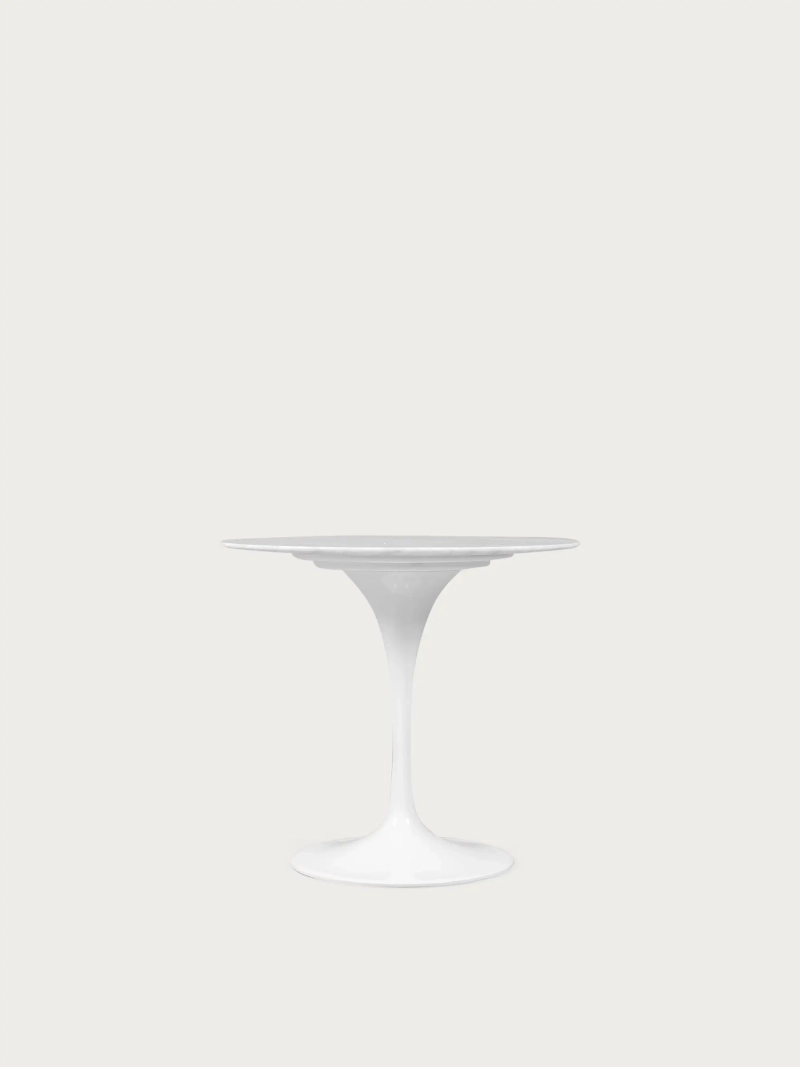 Round Carrara-marmoripöytä 80 cm – Dining Lotus