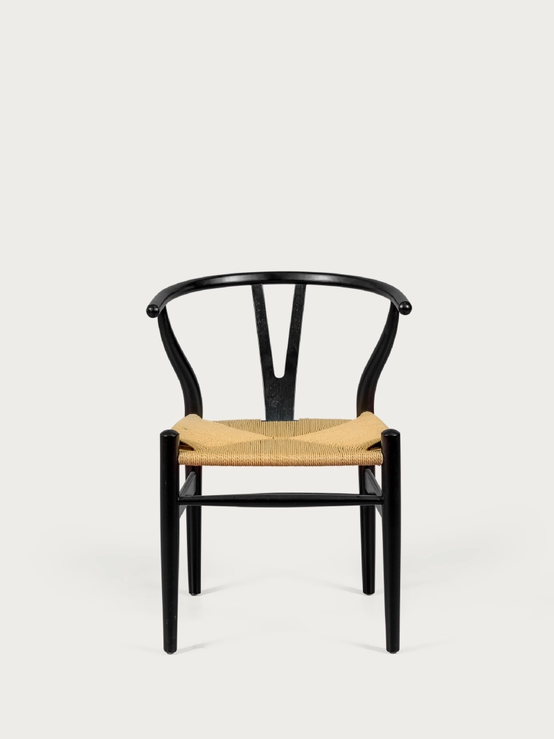 Nordic stuhl aus farbigem Buchenholz und ökologischem Seil - Wish NEST DREAM - 6