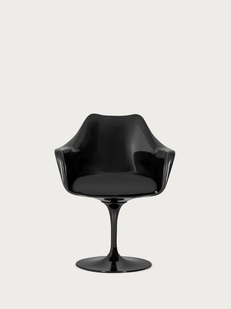 Designer swivel chair with black frame - Lotus Arms NEST DREAM - 29