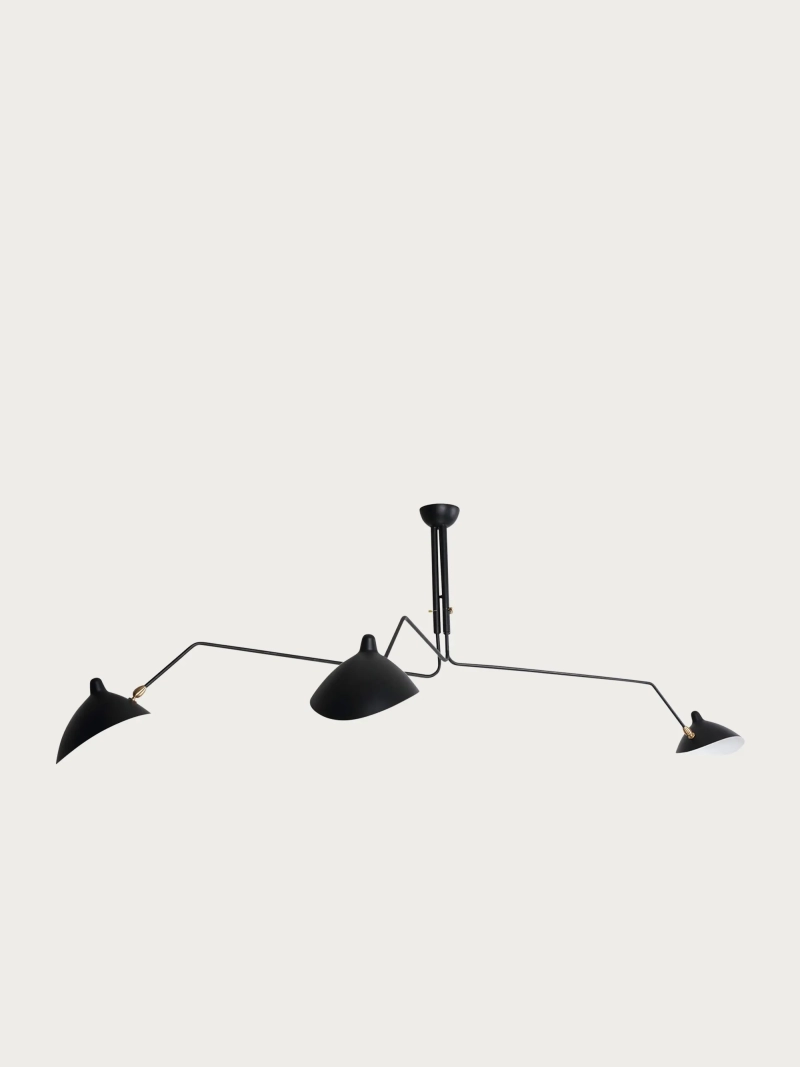 Three-arm steel pendant lamp - Moulart Pendant NEST DREAM - 1