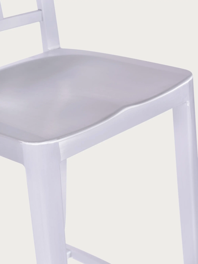 taburet cu spătar înalt din metal - Navi Army NEST DREAM - 1