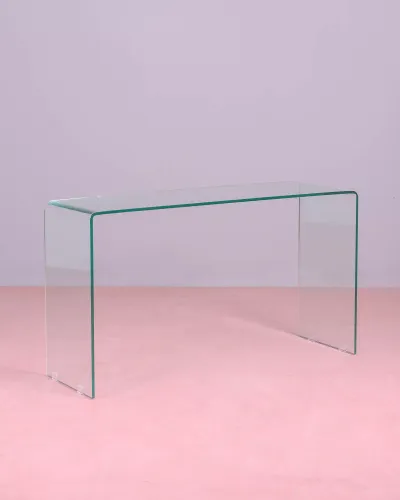 Halconsoletafel van gehard glas | Gratis verzending en 5 jaar garantie