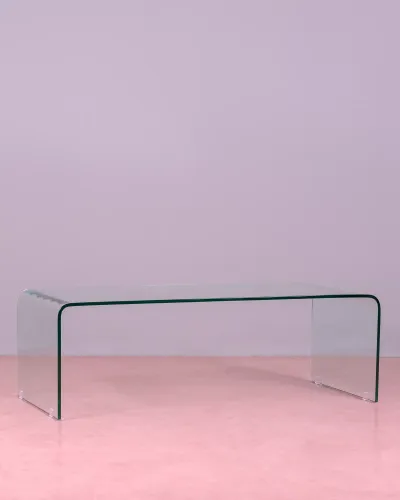 Tempered glass coffee table | Glass design tables | Nest Dream